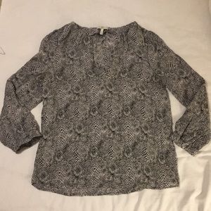 Joie Silk Blouse Size Small
